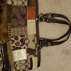 Limited Edition Patchwork Coach Bag